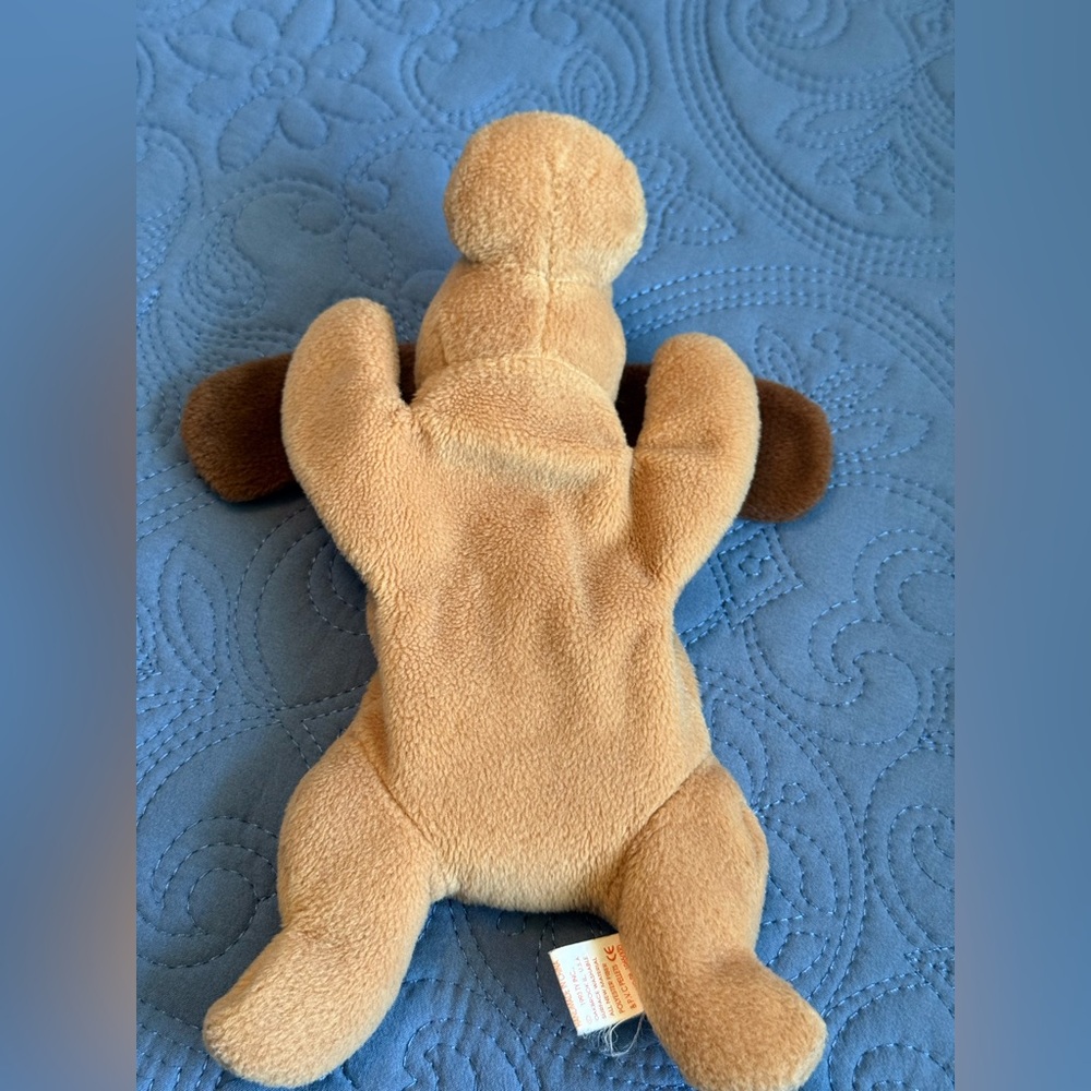 Vintage Ty The Beanie Babies "Bones" the Dog from 1993 - Picture 7 of 10